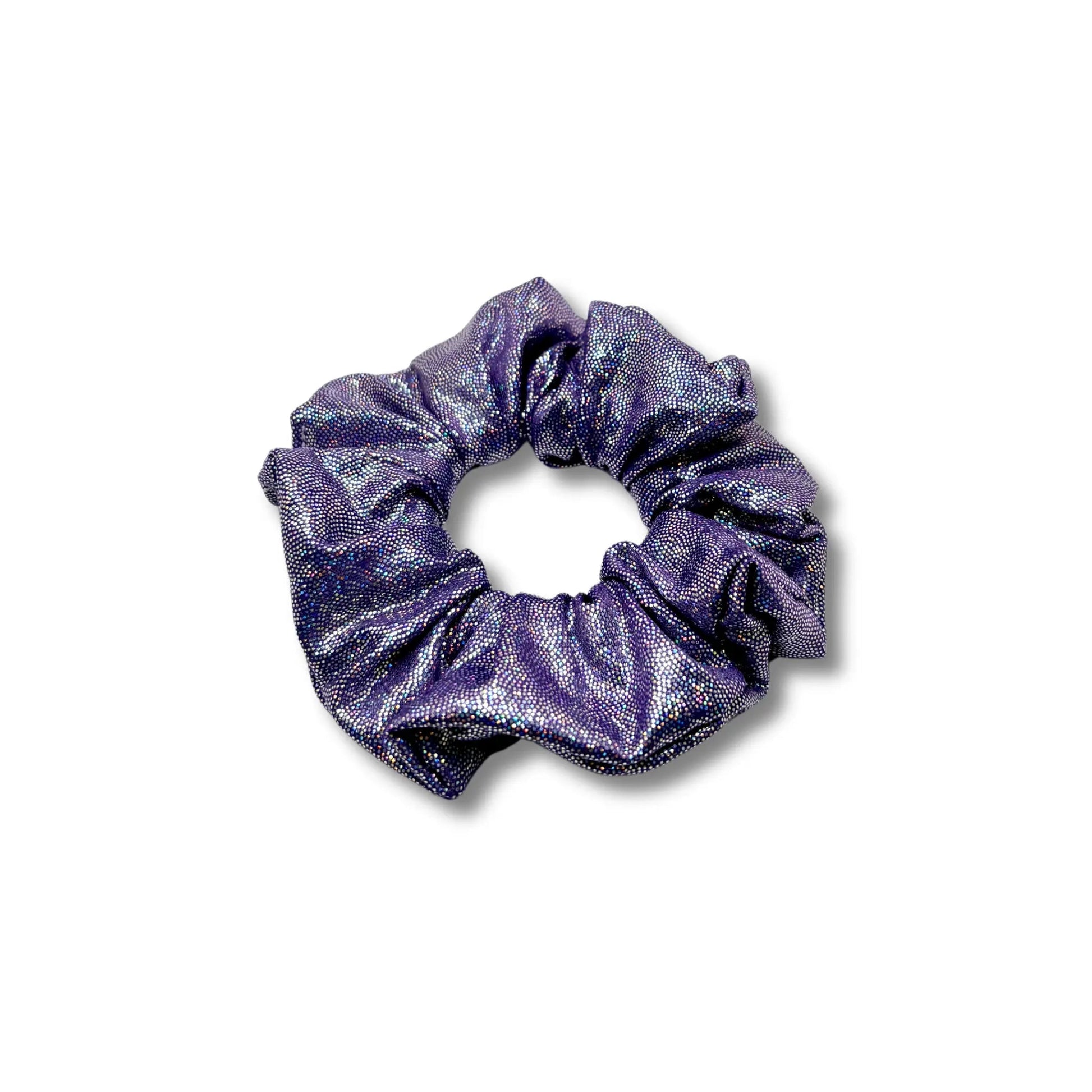 Mini Purple Holographic Scrunchie Enchanted Scrunch