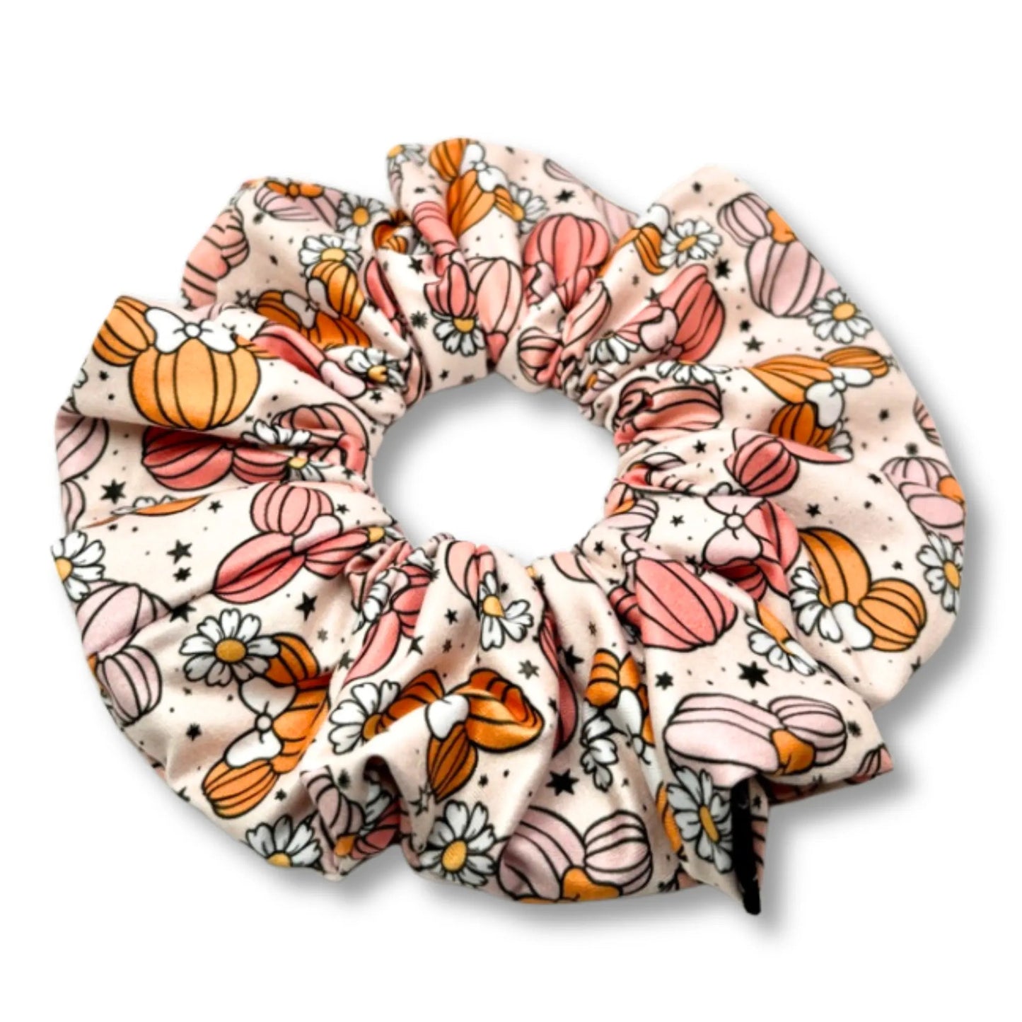 Mickey Pumpkins Fall Scrunchie Enchanted Scrunch