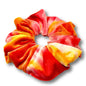 Sunset Tie Dye Velvet Summer Scrunchie Enchanted Scrunch