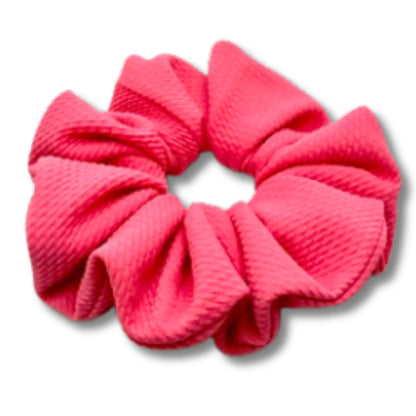 Dark Coral Summer Bullet Scrunchie Enchanted Scrunch