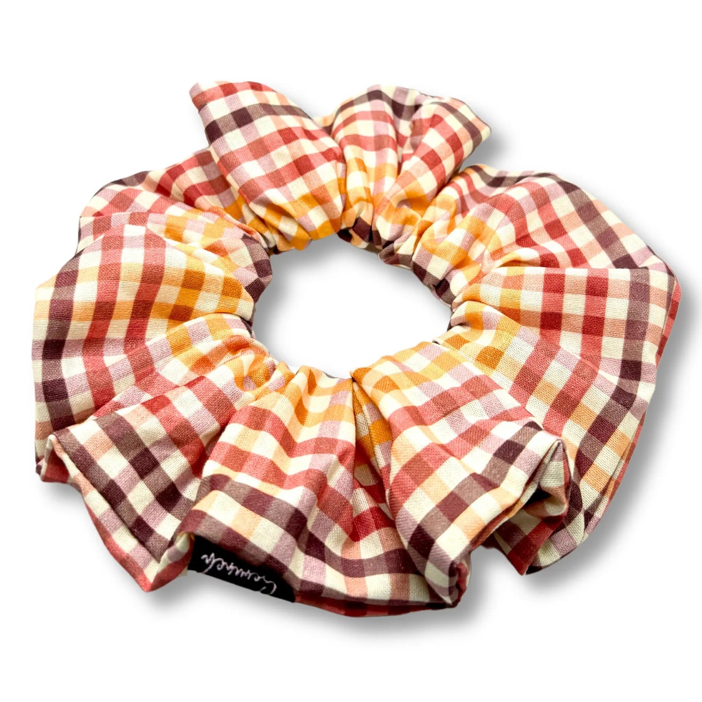Harvest Plaid Scrunchie Enchanted Scrunch