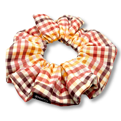 Harvest Plaid Scrunchie Enchanted Scrunch