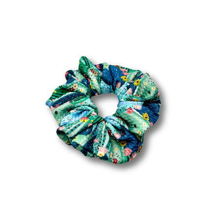 Mini Floral Cactus Bullet Scrunchie Enchanted Scrunch