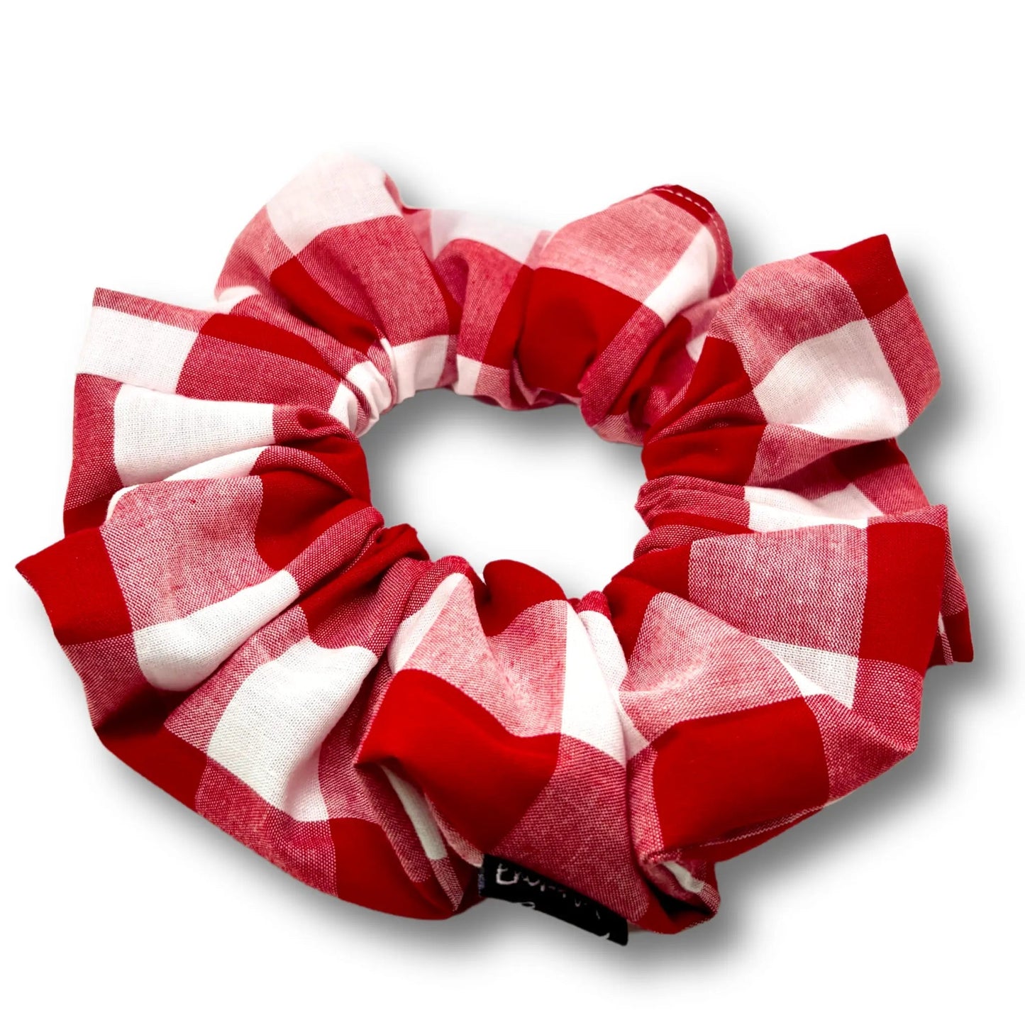 Red Plaid 4th of July Scrunchie Enchanted Scrunch