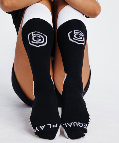 Equal Play Women's Soccer Over the Calf (OTC) Socks Goal Five