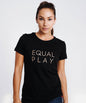 Equal Play Women's Soccer T Shirt Goal Five