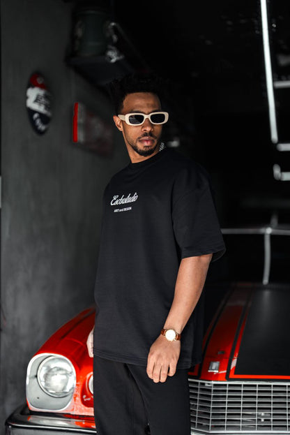 Escbrstudio Graphic Cotton Tee / Chill Now Art Design T-Shirt Withinblack