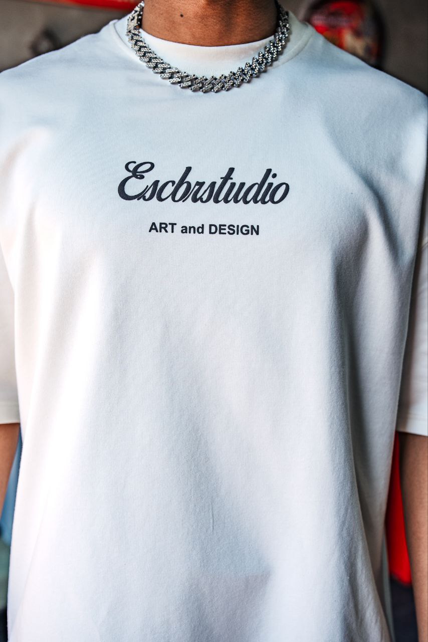 Escbrstudio Graphic Cotton Tee / Chill Now Art Design T-Shirt Withinblack