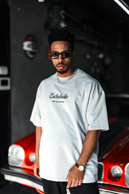 Escbrstudio Graphic Cotton Tee / Chill Now Art Design T-Shirt Withinblack