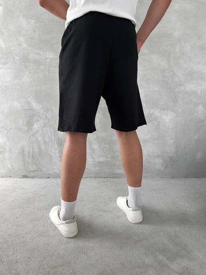 Essential Comfort Men's Lounge Shorts – Soft-Touch Minimalist Fit for Everyday Ease Withinblack