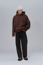 Exposed Seam Fleece Hoodie Withinblack