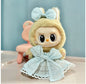 Clothing] Labubu Clothes with PVC Face Pendant, Labubu Sitting Party Series Doll Clothing