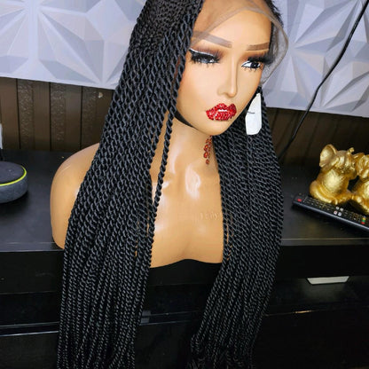 Half lemonade braids twist braided wig HOL stores