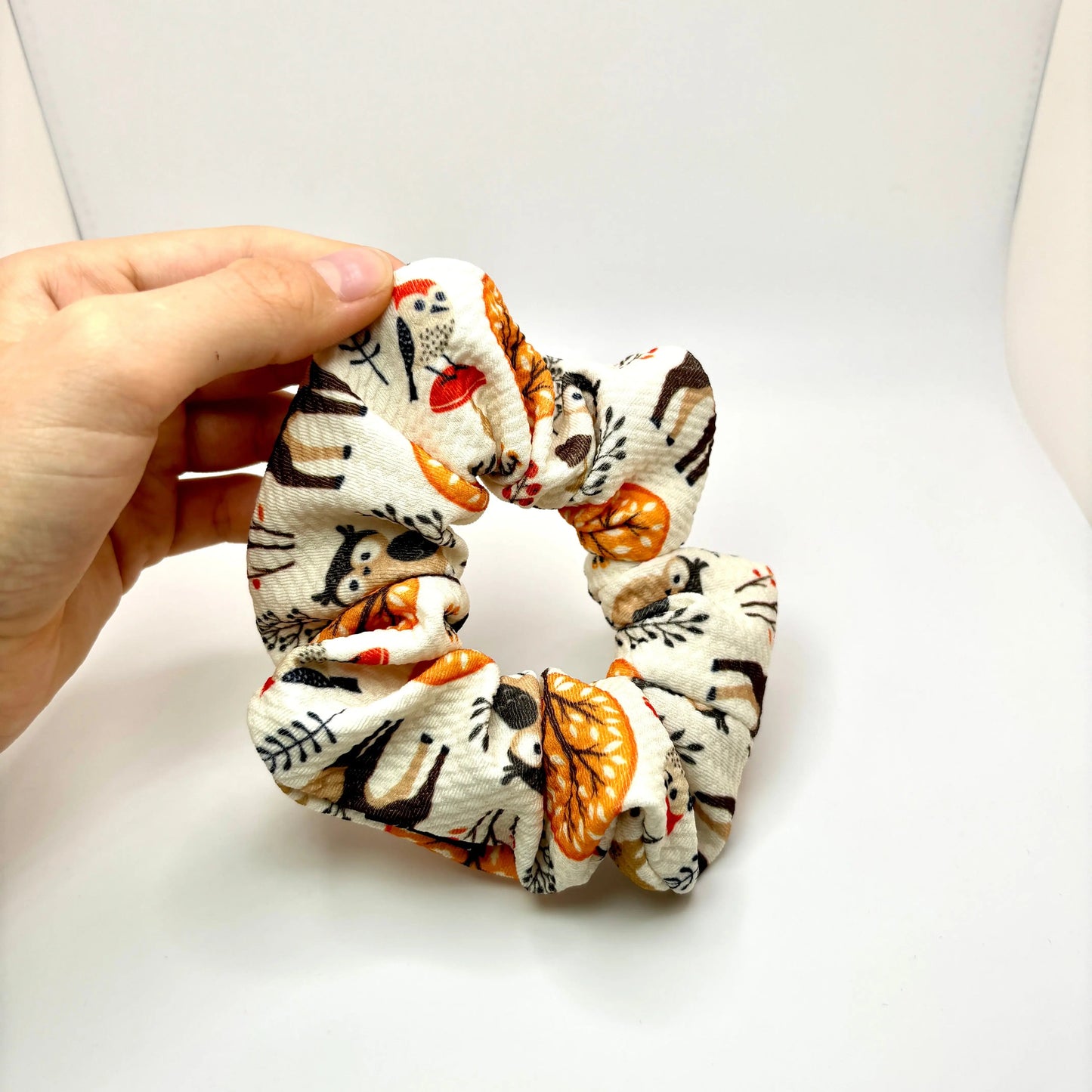 Mini Fall Animals Bullet Scrunchie Enchanted Scrunch