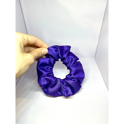 Mini Dark Purple Silk Scrunchie Enchanted Scrunch