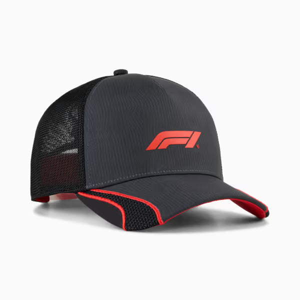 Puma F1 Racing Trucker Cap - Black Denim Exchange
