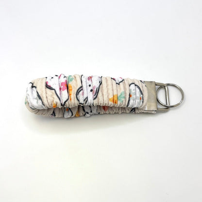 Floral Peep Easter Scrunchie Wristlet Enchanted Scrunch
