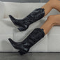 Embroidered Western Cowgirl Boots - Classic Looking Style Country in My Heart