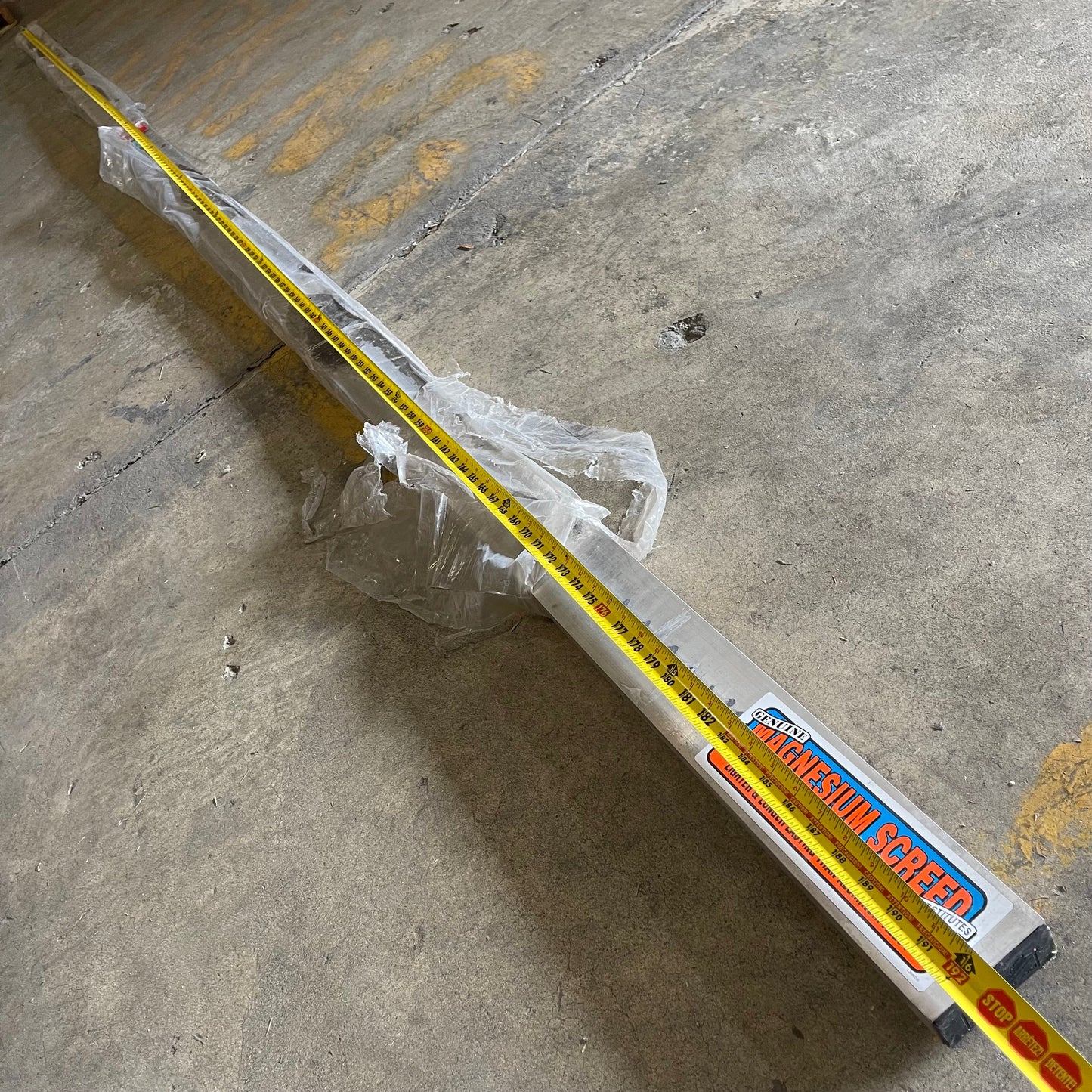 Z@ KRAFT TOOL CO. Magnesium Screed 192”x1 1/2”x3 1/2” CC616 (B) PayWut
