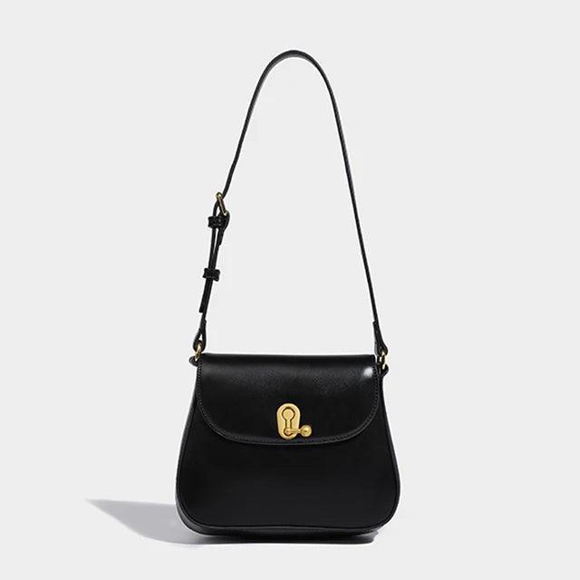 Luxury Retro Cowgirl Saddle Bag | Genuine Leather Brown Handbag Country in My Heart