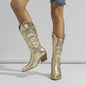 Embroidered Western Cowgirl Boots - Classic Looking Style Country in My Heart