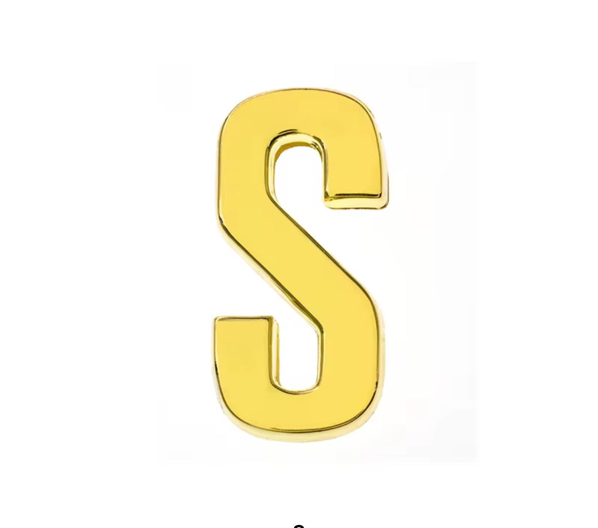 Scarf Slide Letters – 30mm – 14K Gold Non Tarnish Deep South Originals