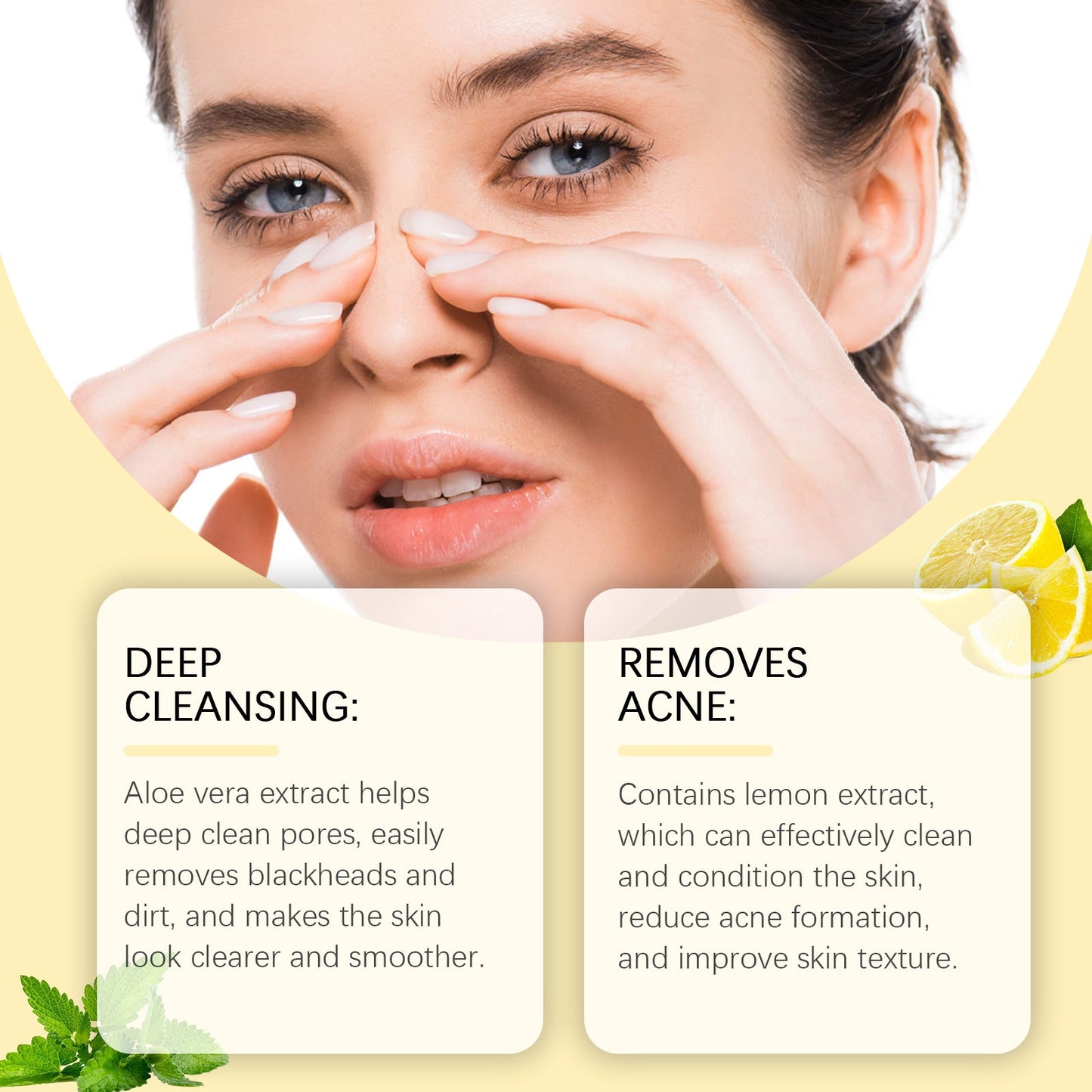 Blackhead Cleansing Nose Mask Gentle Oil Control Cleansing Nose Mask For Blackheads And Acne
