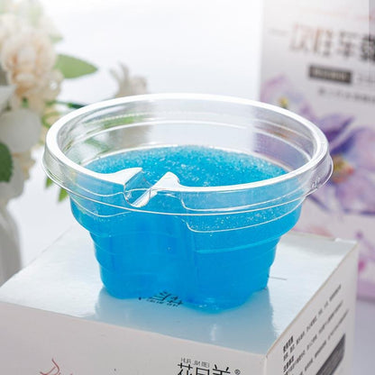 Disposable car ashtray anti fly ash and smoke sand purification agent outdoor cleaning ointment ashtray