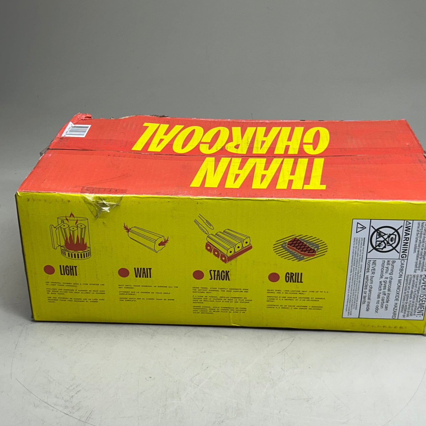 THAAN CHARCOAL Original Thai-Style Charcoal For 4-6 Hours Of Grilling 22lbs Black (New Other-Distressed Packaging) PayWut