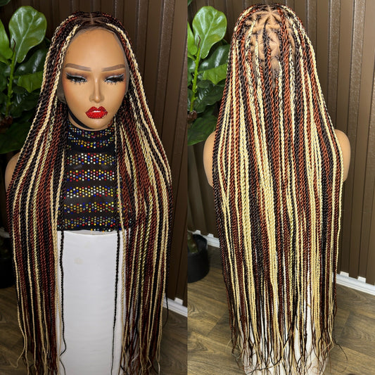Knotless braided wig mix HOL stores