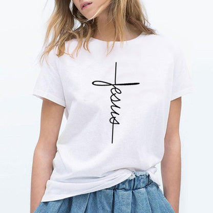 The Cross T-Shirt | Country Girl Faith Shirt for Spring & Summer Country in My Heart
