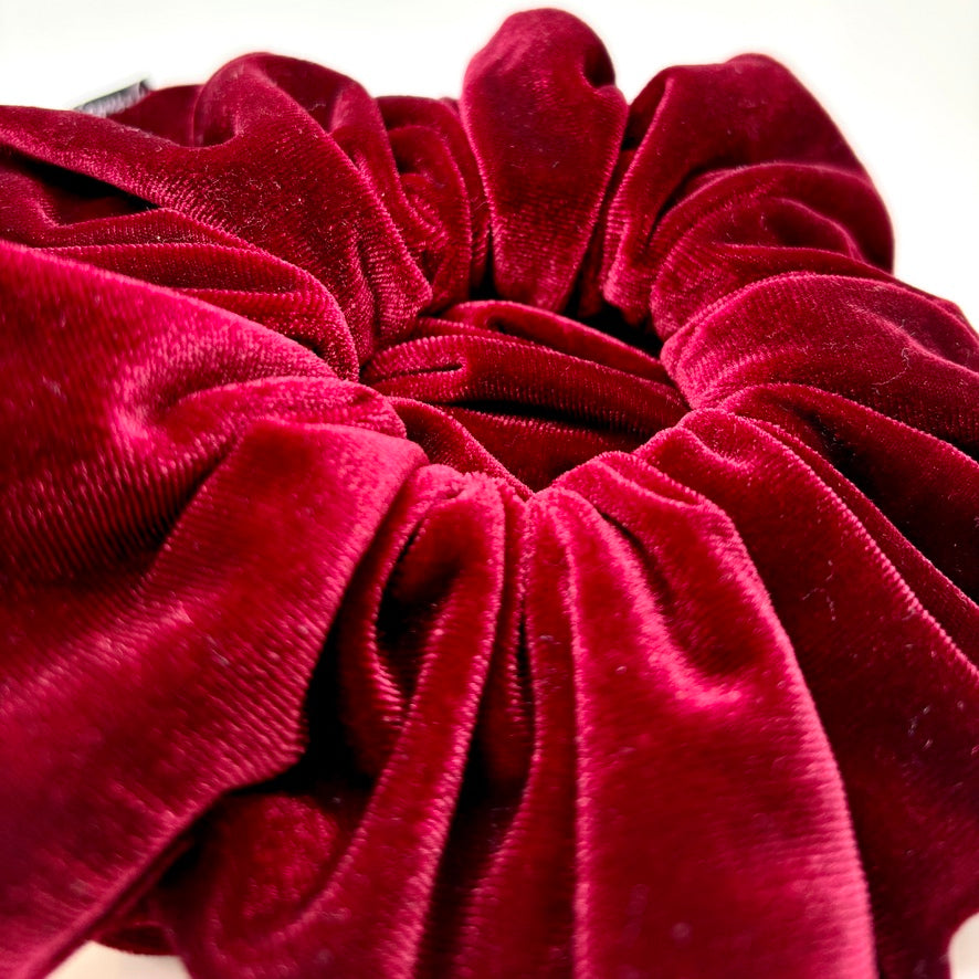 Burgundy Velvet Scrunchie Enchanted Scrunch