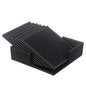 Creative PU leather coaster Exquisite insulated tea water cushion Square leather coaster