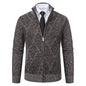 Men's Casual Slim-fit Stand Collar Sweater
