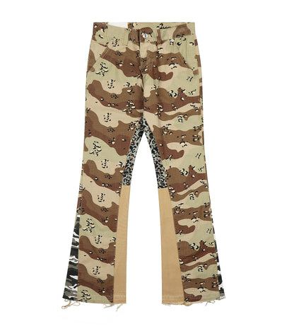DESERT SPLIT FLARE DENIM