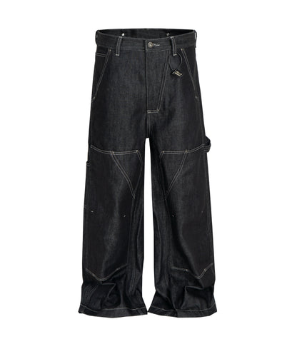 RAW CONTRAST DENIM