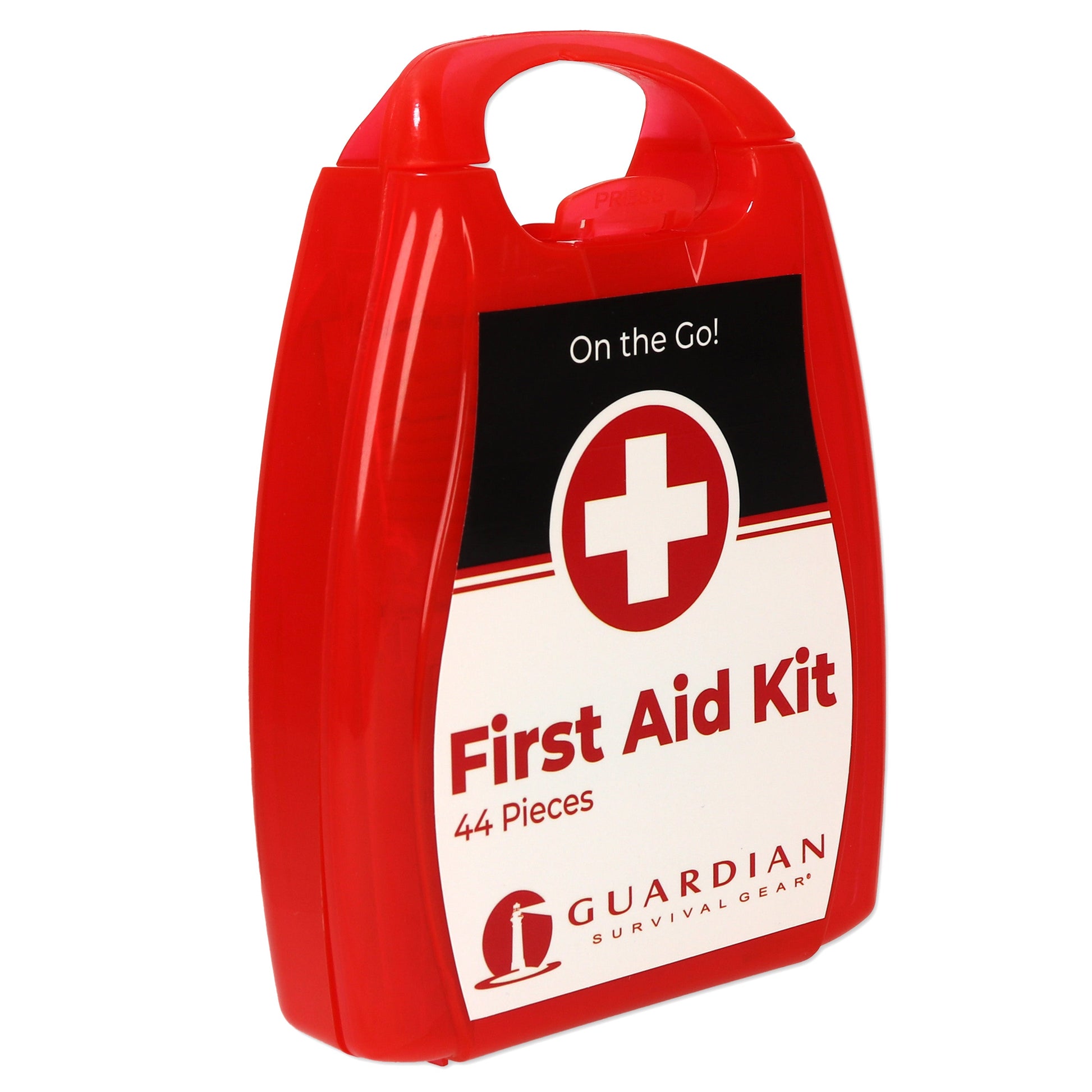 44 Piece Portable First Aid Kit quakekits.com