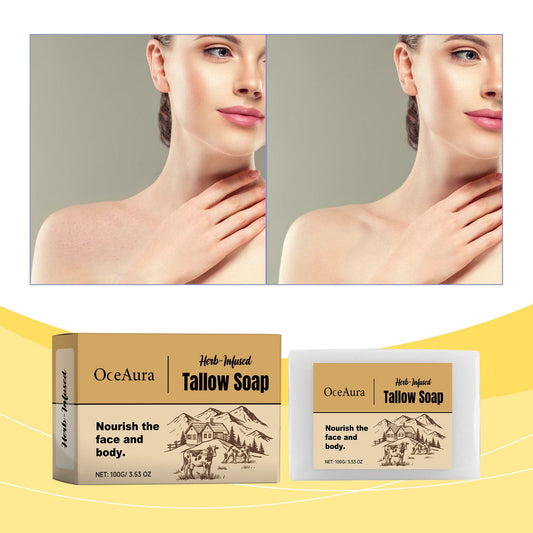 Milk Flavored Tallow Soap Moisturizes And Cleanses Pores With Bath Soap For Delicate Skin V.I.P Digital Presence
