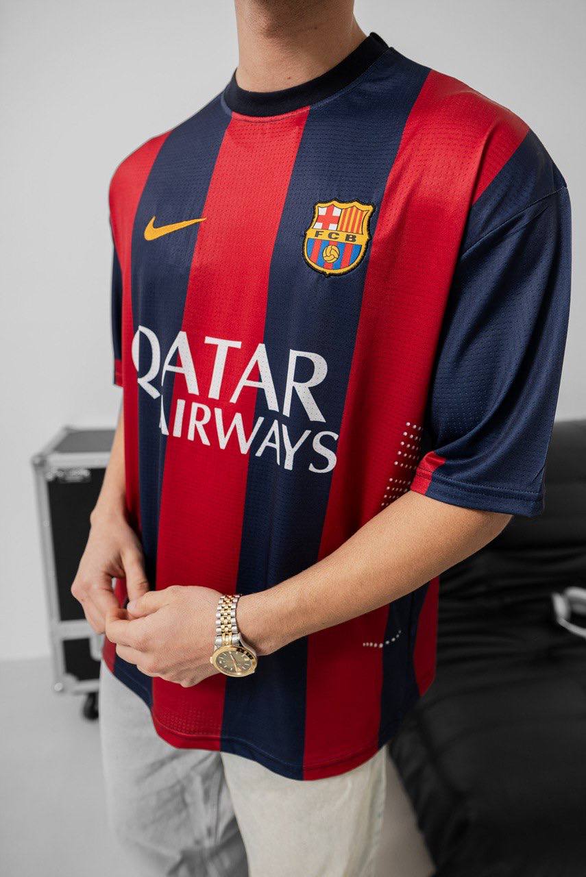 FC Barcelona 2014-15 Home Jersey - Official Football Shirt - Soccer Kit Withinblack