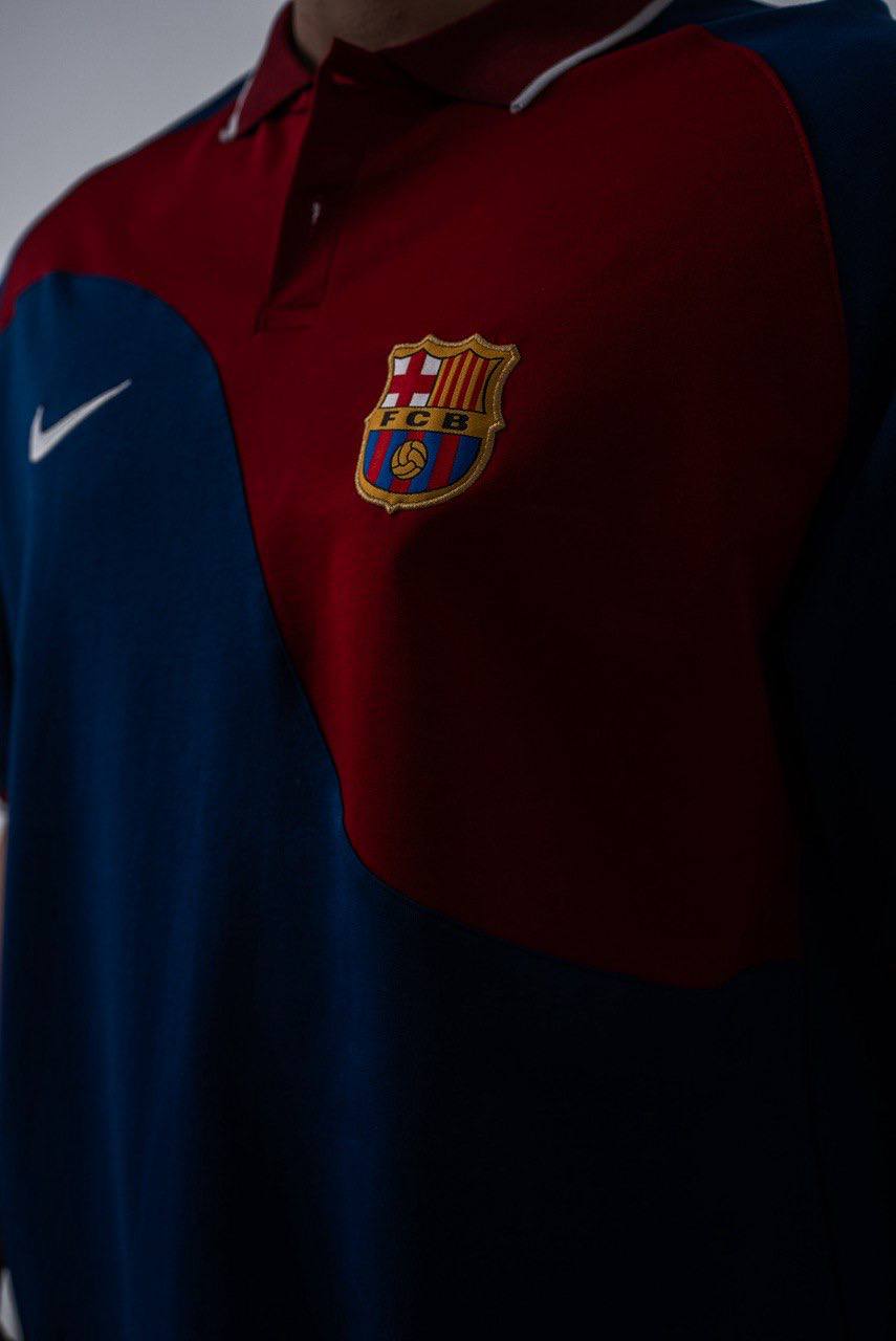 FC Barcelona Football Jersey - Official Emblem Withinblack