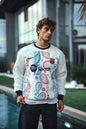 FC Barcelona Oversized Sweatshirt - Iconic Logo Casual Sportswear Withinblack