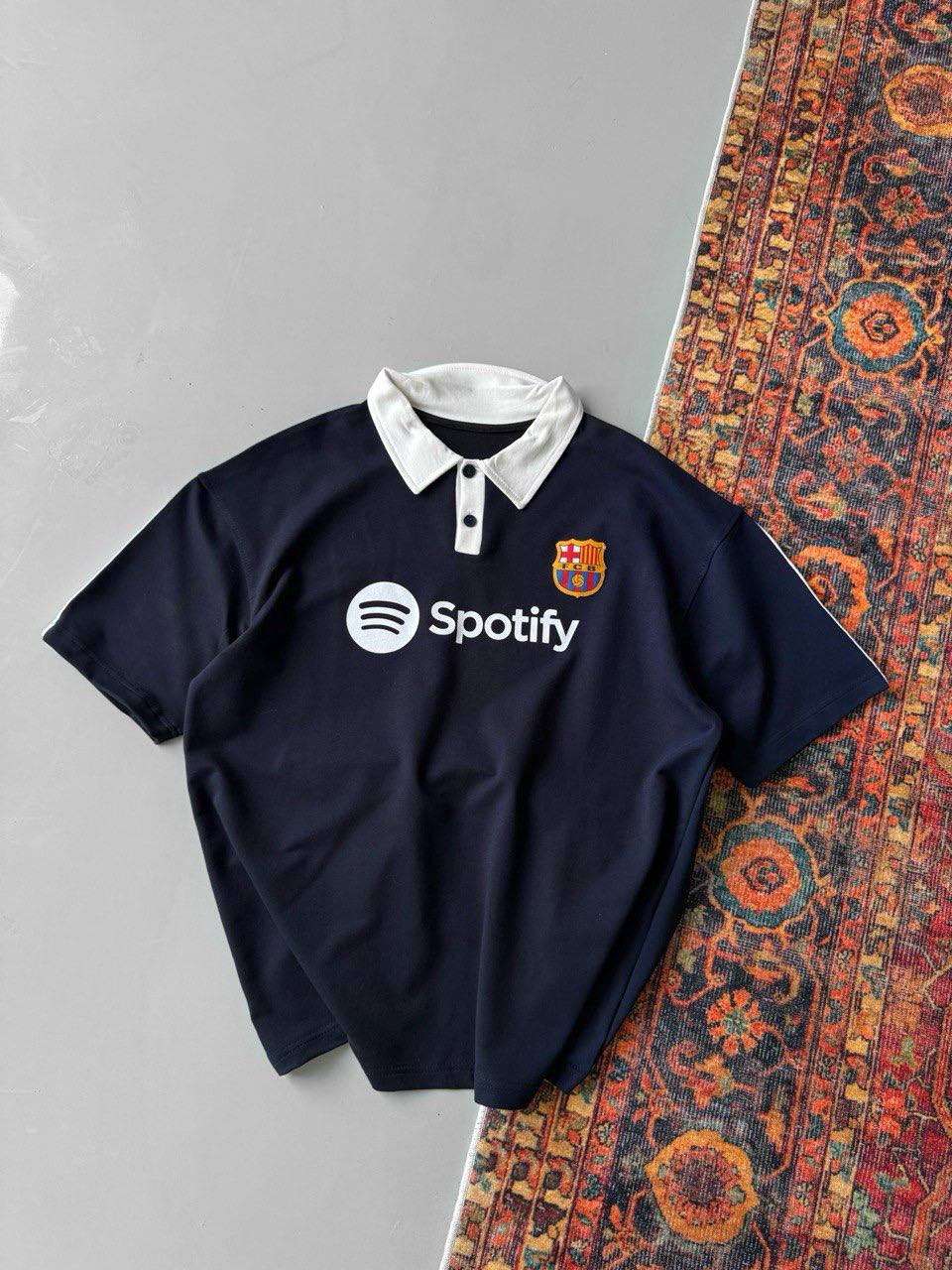 FC Barcelona Spotify Oversized T-shirt Withinblack