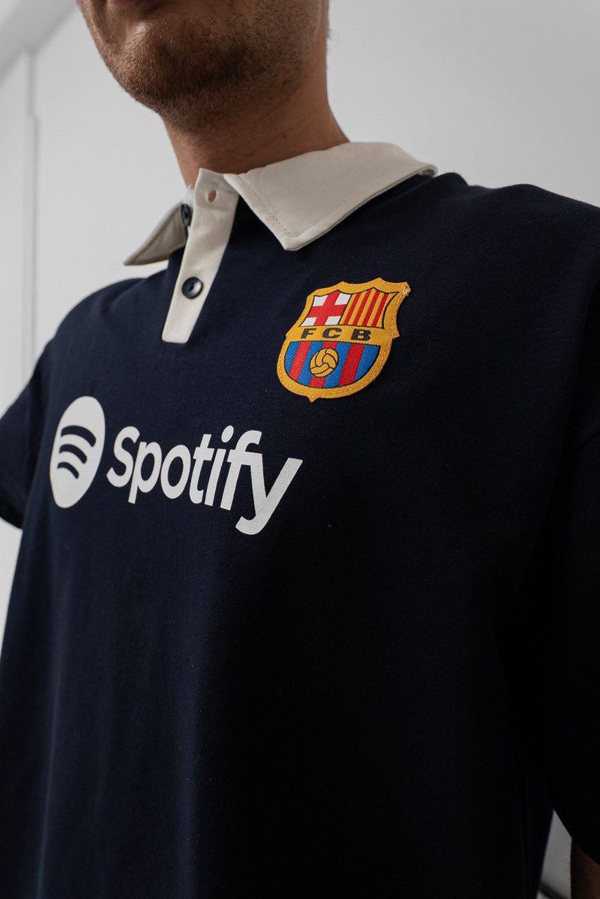 FC Barcelona Spotify Oversized T-shirt Withinblack