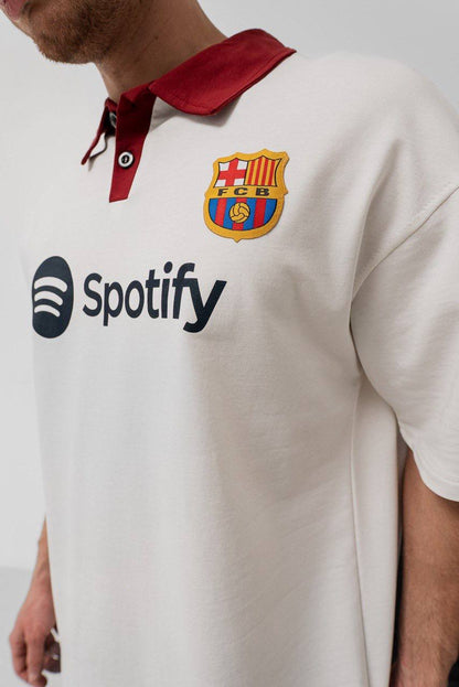 FC Barcelona Spotify Oversized T-shirt Withinblack