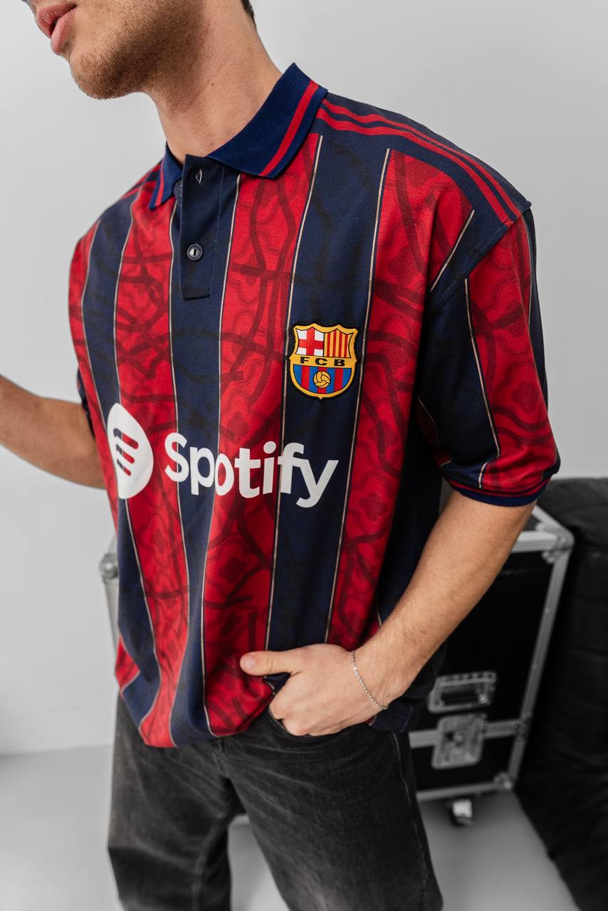 FC Barcelona Spotify T-Shirt, Unisex Cotton Football Tee Withinblack