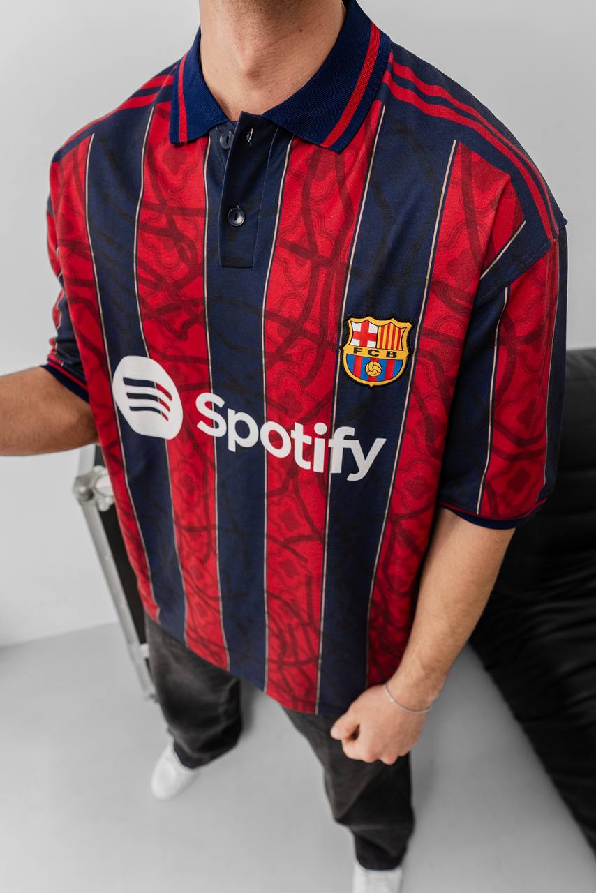 FC Barcelona Spotify T-Shirt, Unisex Cotton Football Tee Withinblack