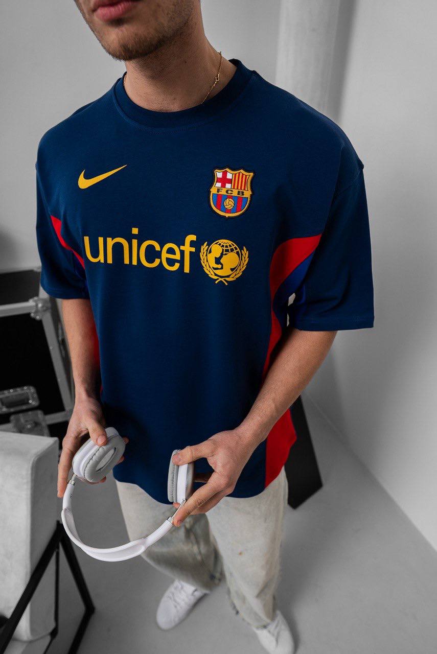 FC Barcelona UNICEF T-Shirt - Stylish Tee for Barça Fans & Charity Support Withinblack