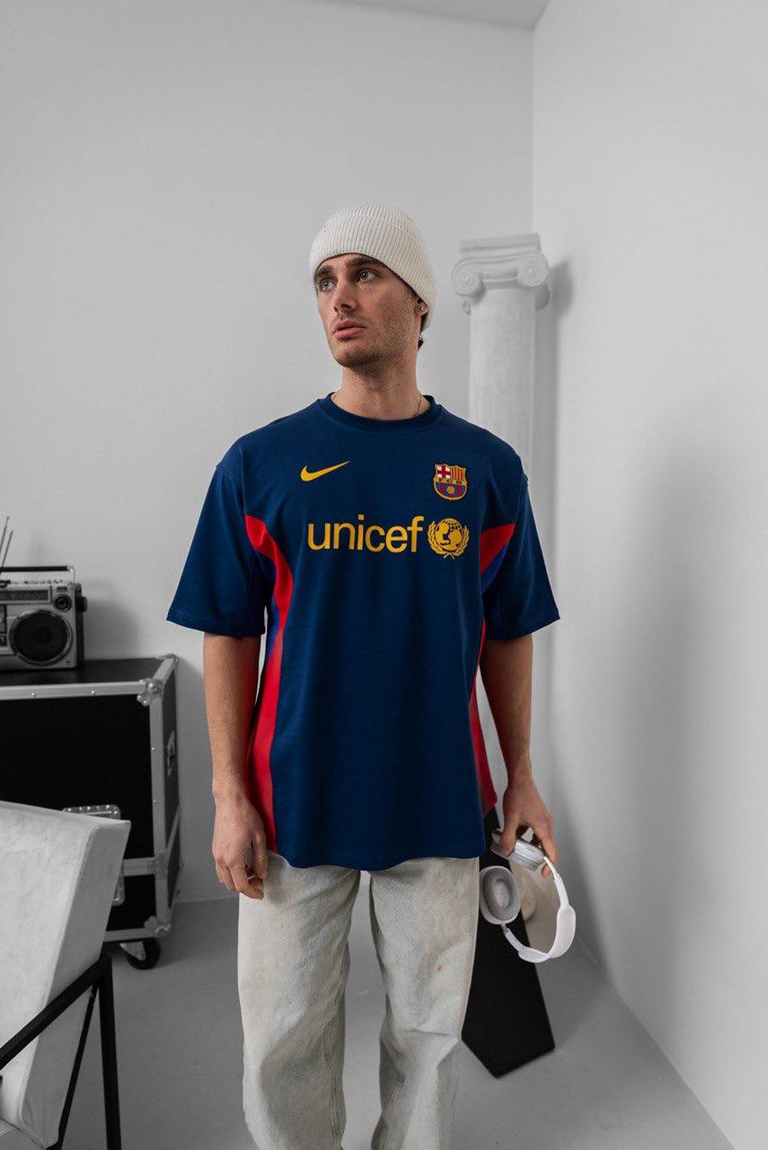 FC Barcelona UNICEF T-Shirt - Stylish Tee for Barça Fans & Charity Support Withinblack