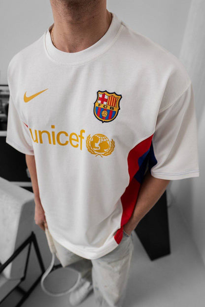 FC Barcelona UNICEF T-Shirt - Stylish Tee for Barça Fans & Charity Support Withinblack