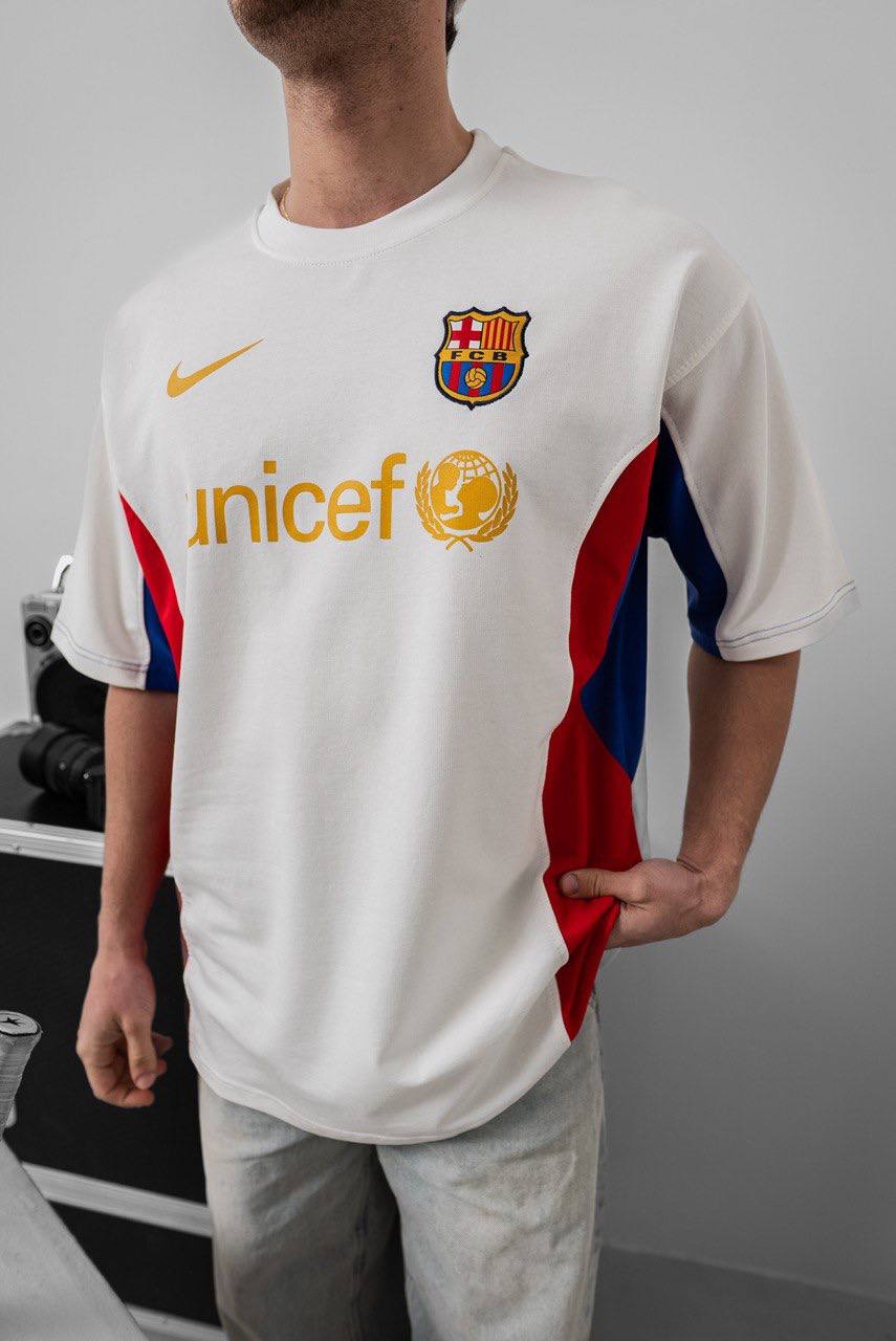 FC Barcelona UNICEF T-Shirt - Stylish Tee for Barça Fans & Charity Support Withinblack